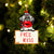 Shih-Tzu Free Kiss Christmas Ornament