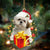 Shih Tzu-Dogs give gifts Hanging Ornament