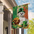 Shih Tzu Hello Patrick Day Home Garden Flag