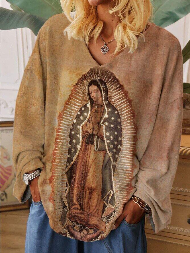 Women's Original of Our Lady of Guadalupe Virgin Mary T-shirt