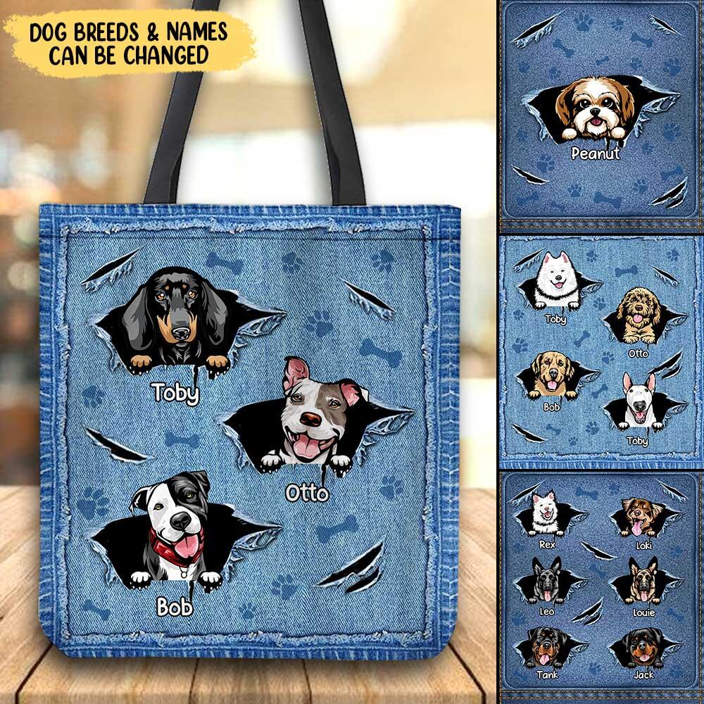 Personalized Tote Bag For Dog Lovers