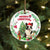 Welsh-Corgi Tree Merry Christmas Ornament (porcelain)