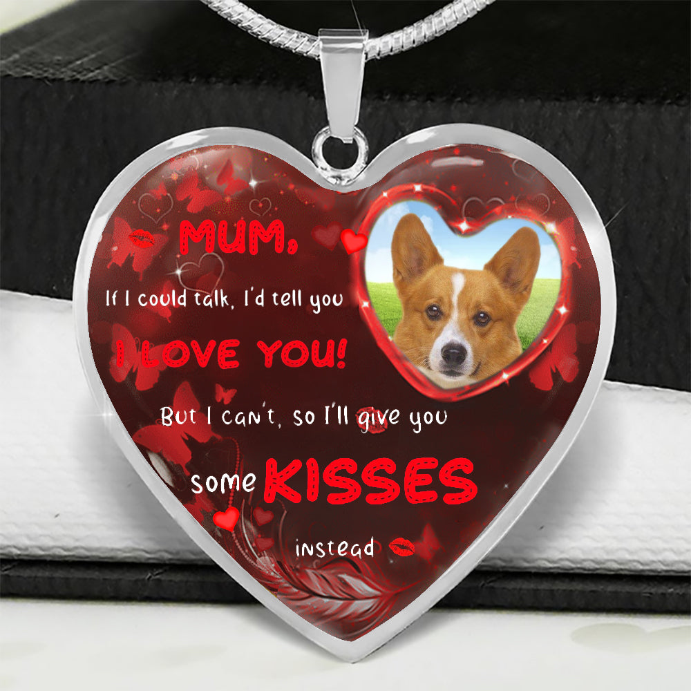 Welsh-Corgi Give You Some Kisses Necklace