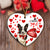Welsh Corgi Happy Valentine's Day Ornament (porcelain)