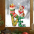 Welsh Corgi LOVE Christmas Stocking Sticker