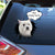 West-Highland-White-Terrier Daddy Farted Funny Sticker