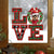 Love YorkShire Terrier Christmas Sticker