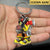 PERSONALIZED KEYCHAIN GIFT FOR FIREFIGHTERS