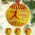 Some Girls Are Just Born With Softball Personalized Ornament