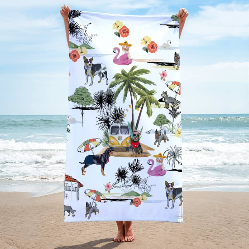 AUS CATTLE Summer Beach Towel