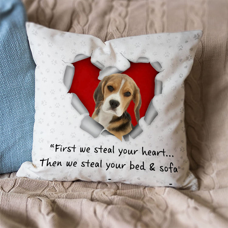 Beagle Steal Your Heart Pillowcase