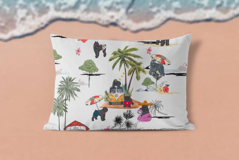 BOUVIER DESFLANDRES Beach Pillowcase - Pillow Case