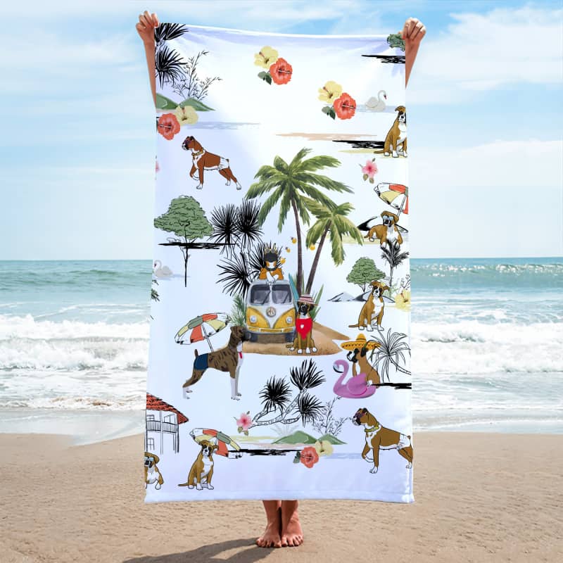 BOXER Summer Beach Towel