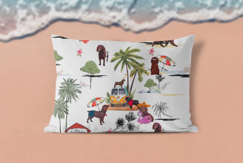 BOYKIN SPANIEL Beach Pillowcase - Pillow Case