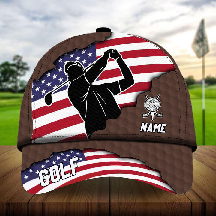 Royal & Awesome Funny Golf Hats, Colorful Baseball Caps, American Flag Hat  Golf Caps for Men