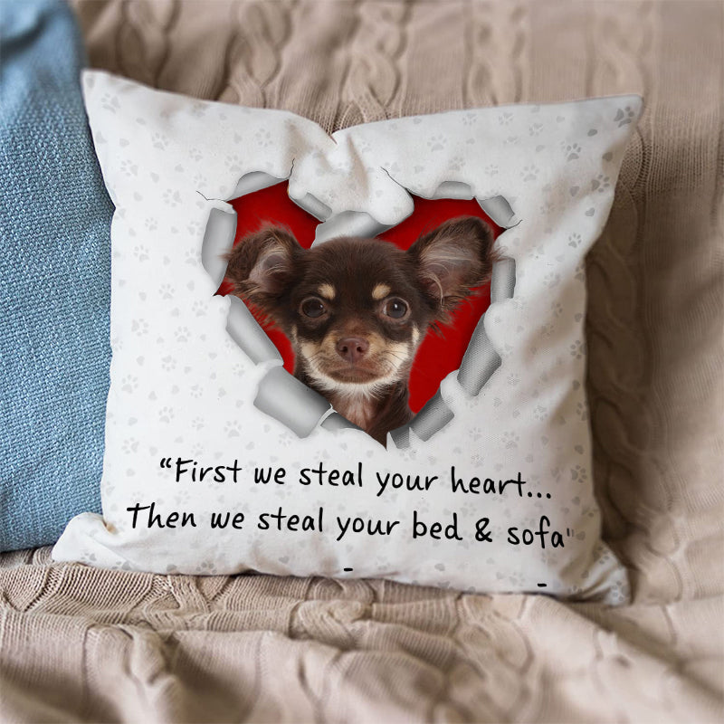 Chihuahua Steal Your Heart Pillowcase