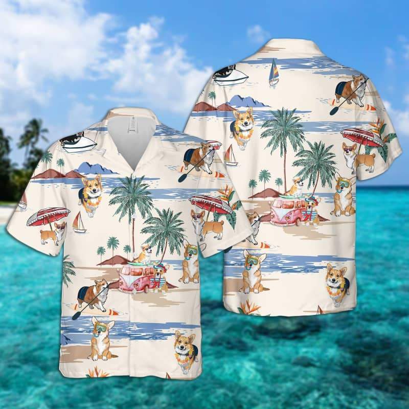 Love Hot Dog Hawaiian shirt, Summer aloha 3d beach shirt, tt334t34