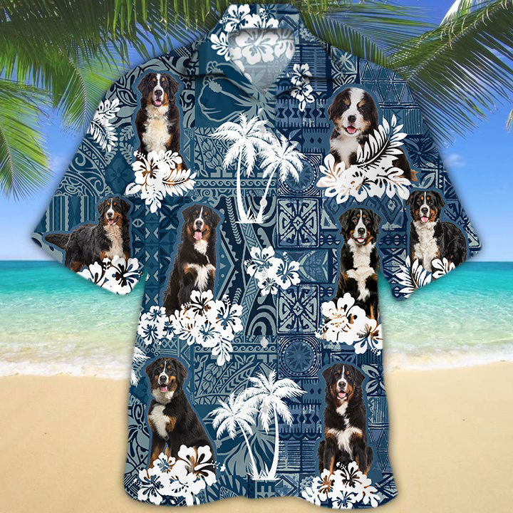 Bernese Mountain Hawaiian Shirt
