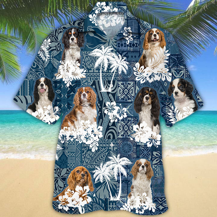 Cavalier King Charles Spaniel Hawaiian Shirt