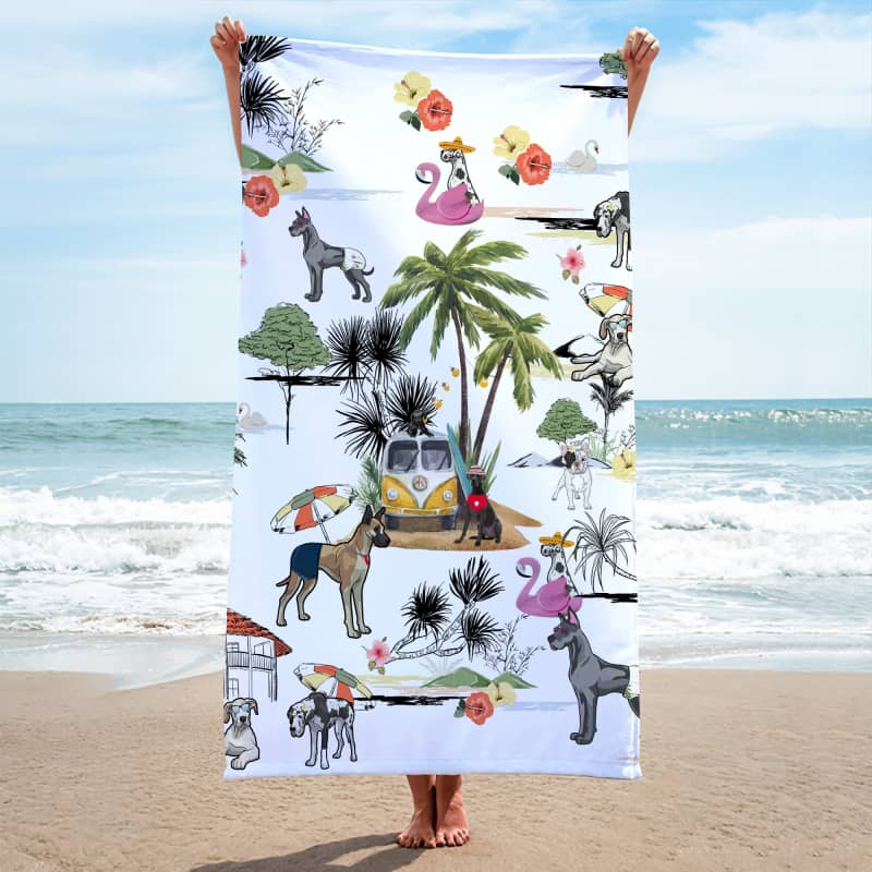 GREAT DANE Summer Beach Towel