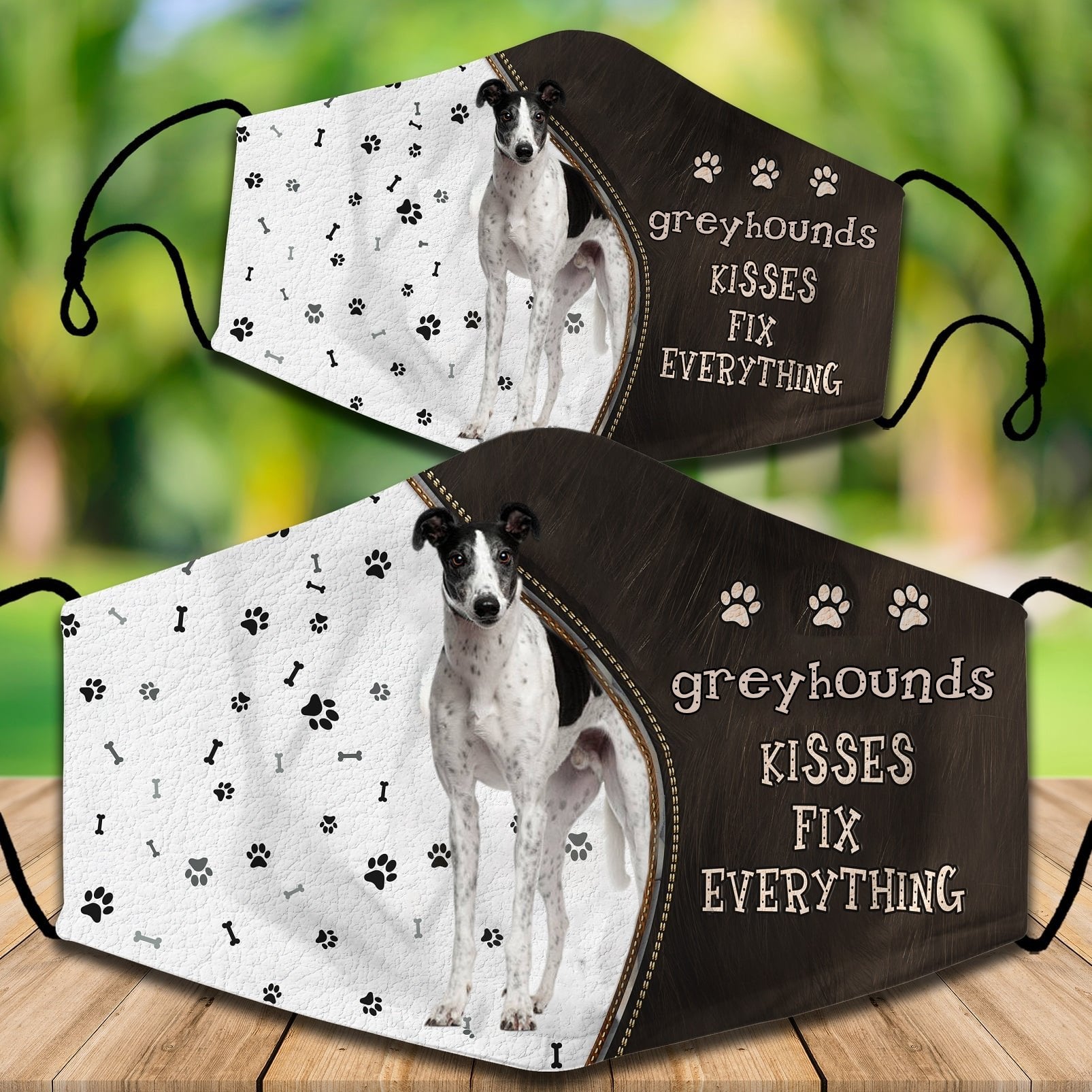 Greyhounds Kisses Fix Everything Veil