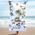 ITALIAN GREYHOUND Summer Beach Towel