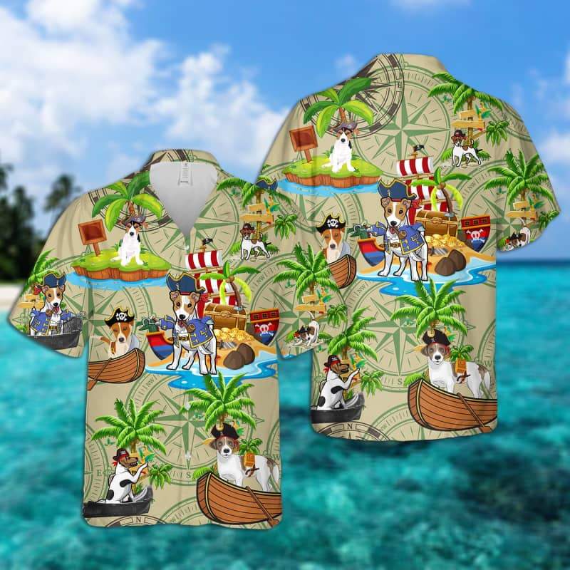 Jack Russell Terrier - Pirates Hawaiian Shirt