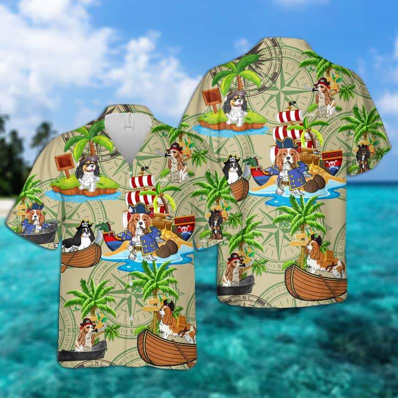 King Charles - Pirates Hawaiian Shirt