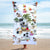 PEKINGESE Summer Beach Towel