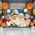 Pomeranian Costume Party Halloween Doormat