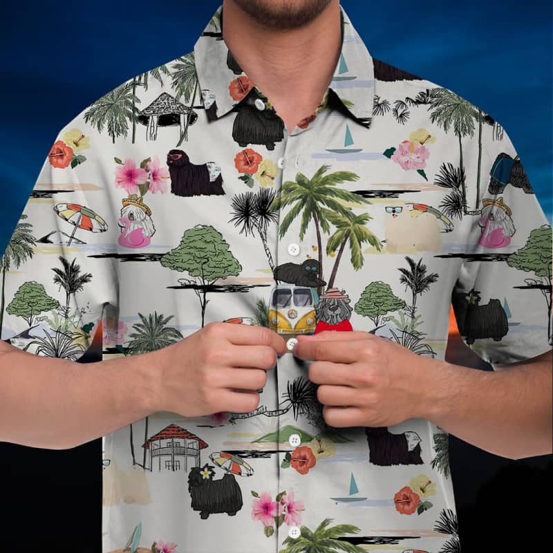 Puli Hawaiian Shirt Hawaii Beach Retro
