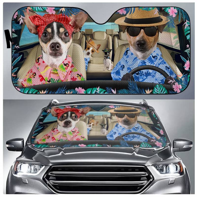 Rat Terrier Summer Sun Shade