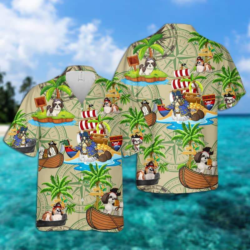 Shin Tzu - Pirates Hawaiian Shirt