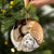 Toy Poodle With Jesus Porcelain/Ceramic Ornament