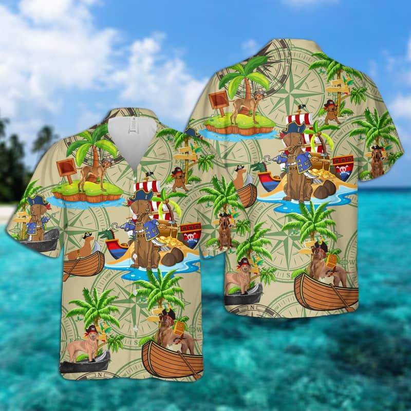 Vizsla - Pirates Hawaiian Shirt