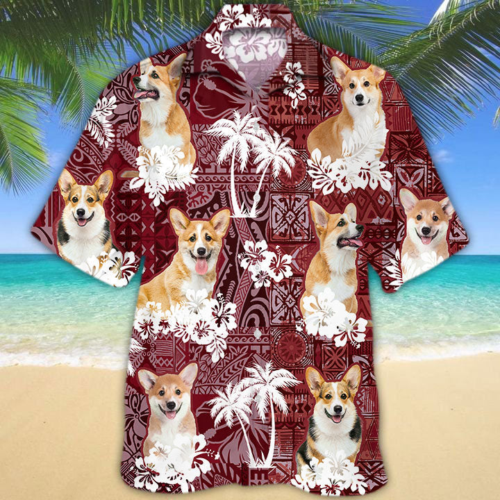 Corgi Hawaiian Shirt 2